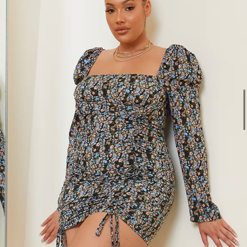 PLT Ruched Body Con